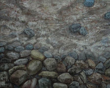 Hüllen aufsteigend blau