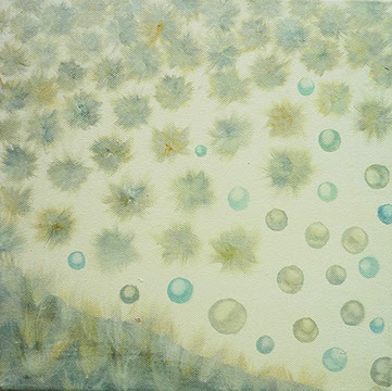 Hüllen aufsteigend blau