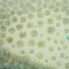 Hüllen aufsteigend blau