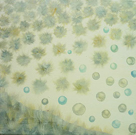 Hüllen aufsteigend blau